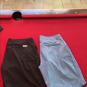 2 pair Volcom shorts
